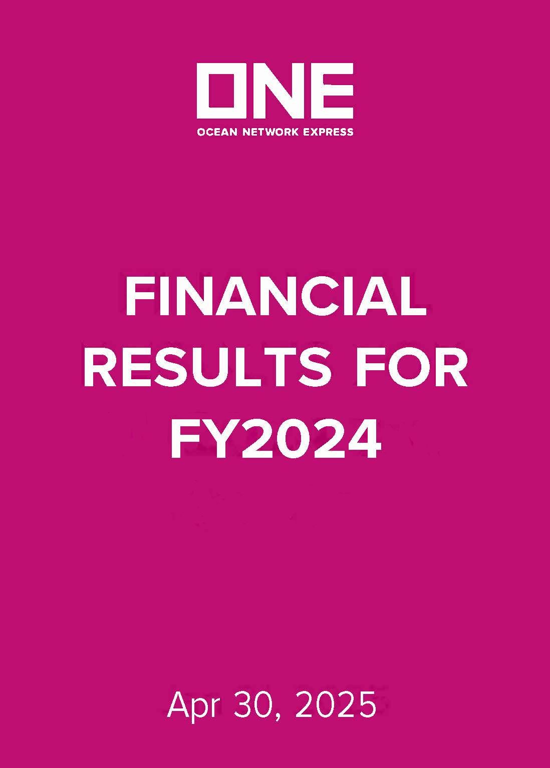 FY2024 Q4 Financial Results
